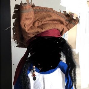 Captain Jack Sparrow Disney Kids Hat Pirate Hat Disneyland Small